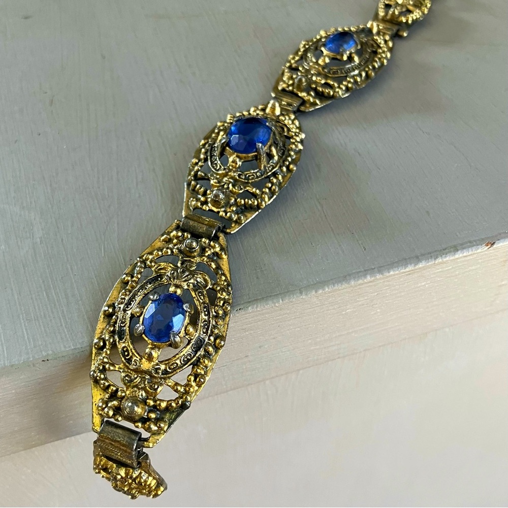 Vintage Rhinestone Bracelet